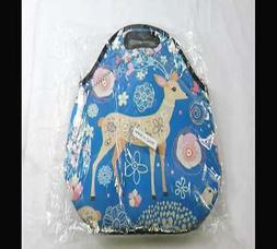 Insulated Neoprene Lunch Bag   Removable Shoulder Strap   X 